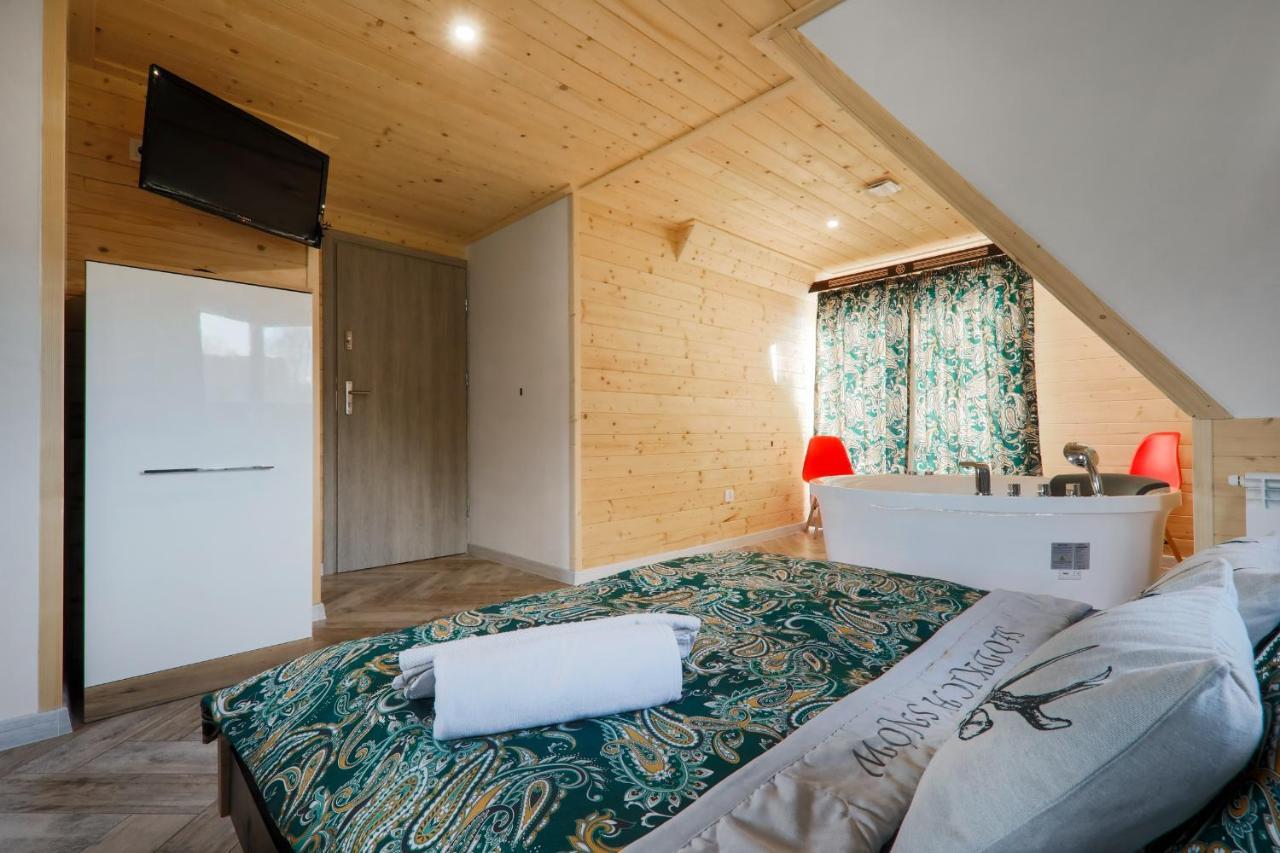 GÓRALSKA VILLA APARTAMENTY Z JACUZZI&HOME SPA&Zakopane Poronin Exterior foto